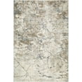 thumbnail image 1 of Hauteloom Venti Living Room, Bedroom Area Rug - Contemporary - High Pile - Peach, Light Gray, Pale Blue - 2' x 2'11", 1 of 6