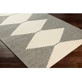 thumbnail image 1 of Hauteloom Walkerston Wool Hallway, Kitchen Runner Rug - Contemporary - Black, Beige - 2'6" x 8', 1 of 14
