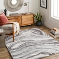 thumbnail image 1 of Hauteloom Walloon Living Room, Bedroom Area Rug - High Pile - Gray, Ivory - 12' x 15', 1 of 7