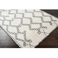 thumbnail image 1 of Hauteloom Wardell Wool Living Room, Bedroom Area Rug - Bohemian, Transitional - Ivory, Charcoal - 2' x 3', 1 of 11