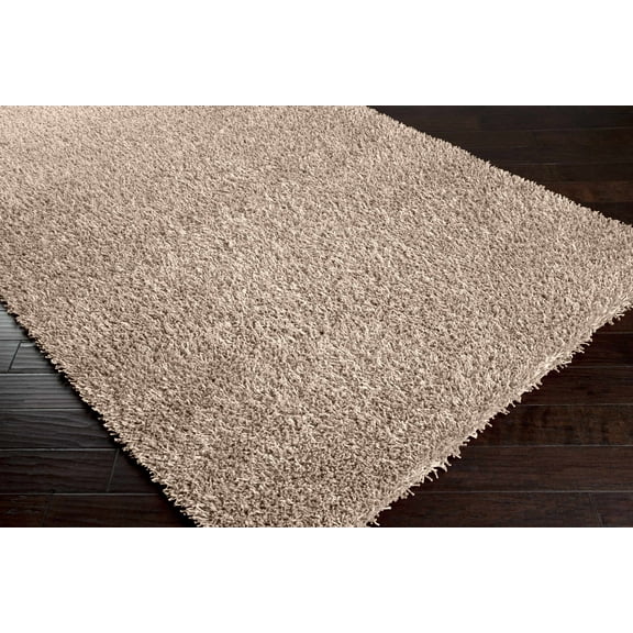 Hauteloom Weedville Living Room, Bedroom Area Rug - Shags - Beige - 2'6" x 4'2"