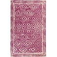 thumbnail image 1 of Hauteloom Amesbury Wool Living Room, Bedroom Area Rug - Contemporary - Fuchsia, Peach - 2' x 3', 1 of 8