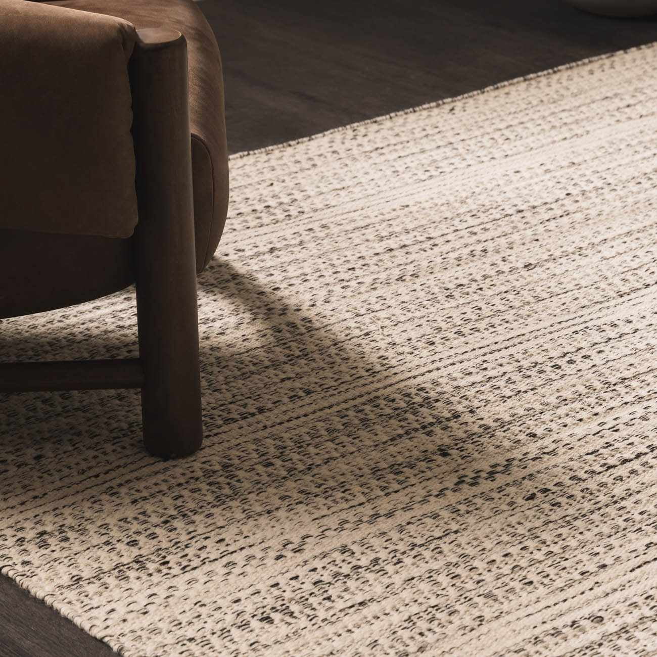 Hauteloom Williford 5' x 7'6" Hand Woven Neutral Rustic Wool Area Rug ...