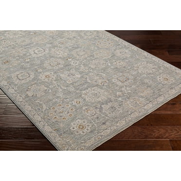 Hauteloom Wurtulla Living Room, Bedroom Area Rug - Brown, Blue, Green - 10' x 14'