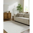 thumbnail image 1 of Hauteloom Xenon Wool Living Room, Bedroom Area Rug - Contemporary - Light Silver - 2' x 3', 1 of 6