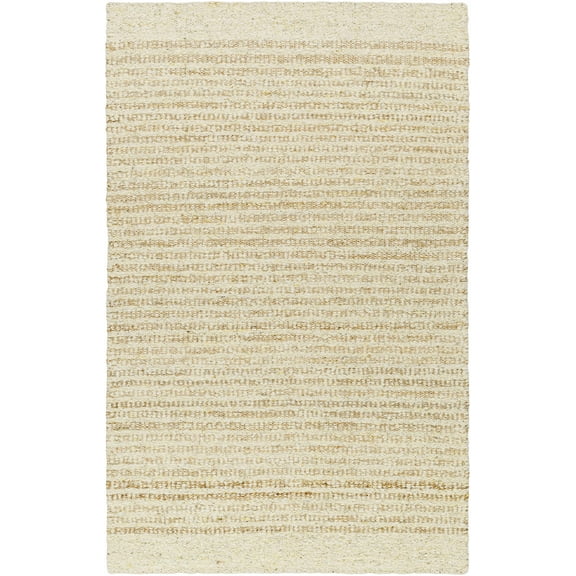 Hauteloom Yaron Wool Living Room, Bedroom Area Rug - Traditional, Transitional - Pearl, Brick Red, Tan - 8' x 10'