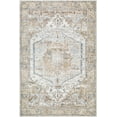 thumbnail image 1 of Hauteloom Yumna Hallway, Kitchen Runner Rug - Traditional - High Pile - Peach, Light Gray, Gray - 2'7" x 7'3", 1 of 6