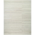 thumbnail image 1 of Hauteloom Yuuta Wool Living Room, Bedroom Area Rug - Contemporary - Light Silver, Warm Gray - 8' x 10', 1 of 1