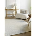 thumbnail image 1 of Hauteloom Zayit Wool Living Room, Bedroom Area Rug - Contemporary - Light Silver, Sterling Gray - 9' x 12', 1 of 8