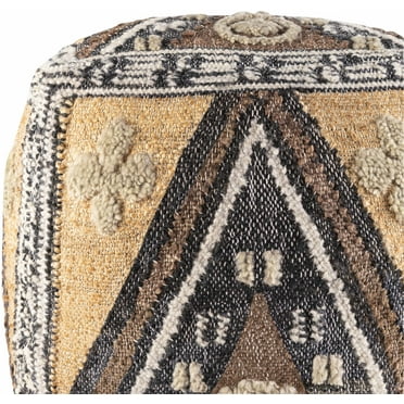 Hauteloom Zonguldak 18" h x 18" w x 18" d Pouf