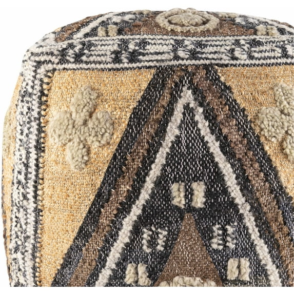 Hauteloom Zonguldak 18" h x 18" w x 18" d Pouf