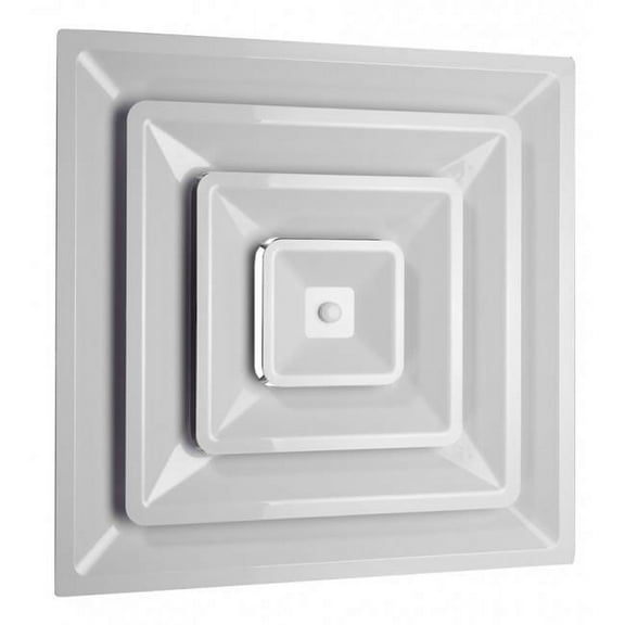 Havaco Technologies HT-2X2-SPL-10 Quick Connect 2 X 2 ft. White Plastic Supply Drop In with 10 in. Boot