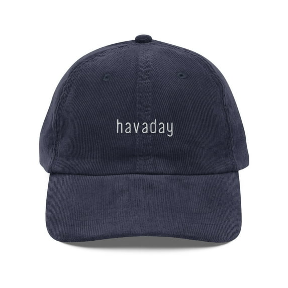 Havaday Vintage Corduroy Baseball Cap