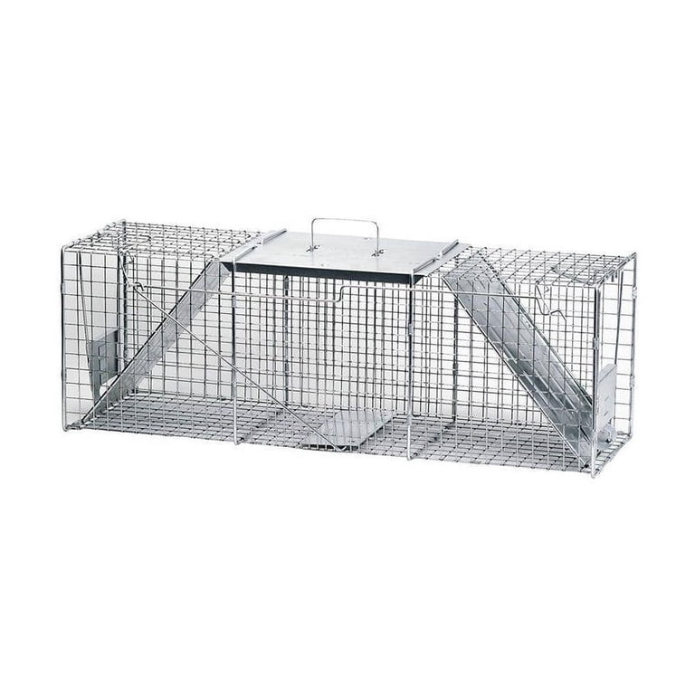 Havahart, Live Animal Trap, 2-Door Groundhog Raccoon Opossum Cage