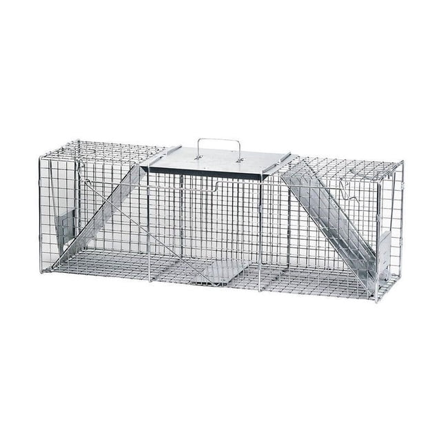 Havahart 1045 Live Animal Cage Trap for Raccoon, Cat, Rodent, Opossum ...
