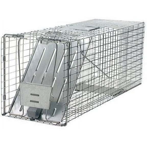 Havahart 1079 Large 1-Door Humane Animal Trap for Raccoons, Cats, Groundhogs, Opossums Pack of 4