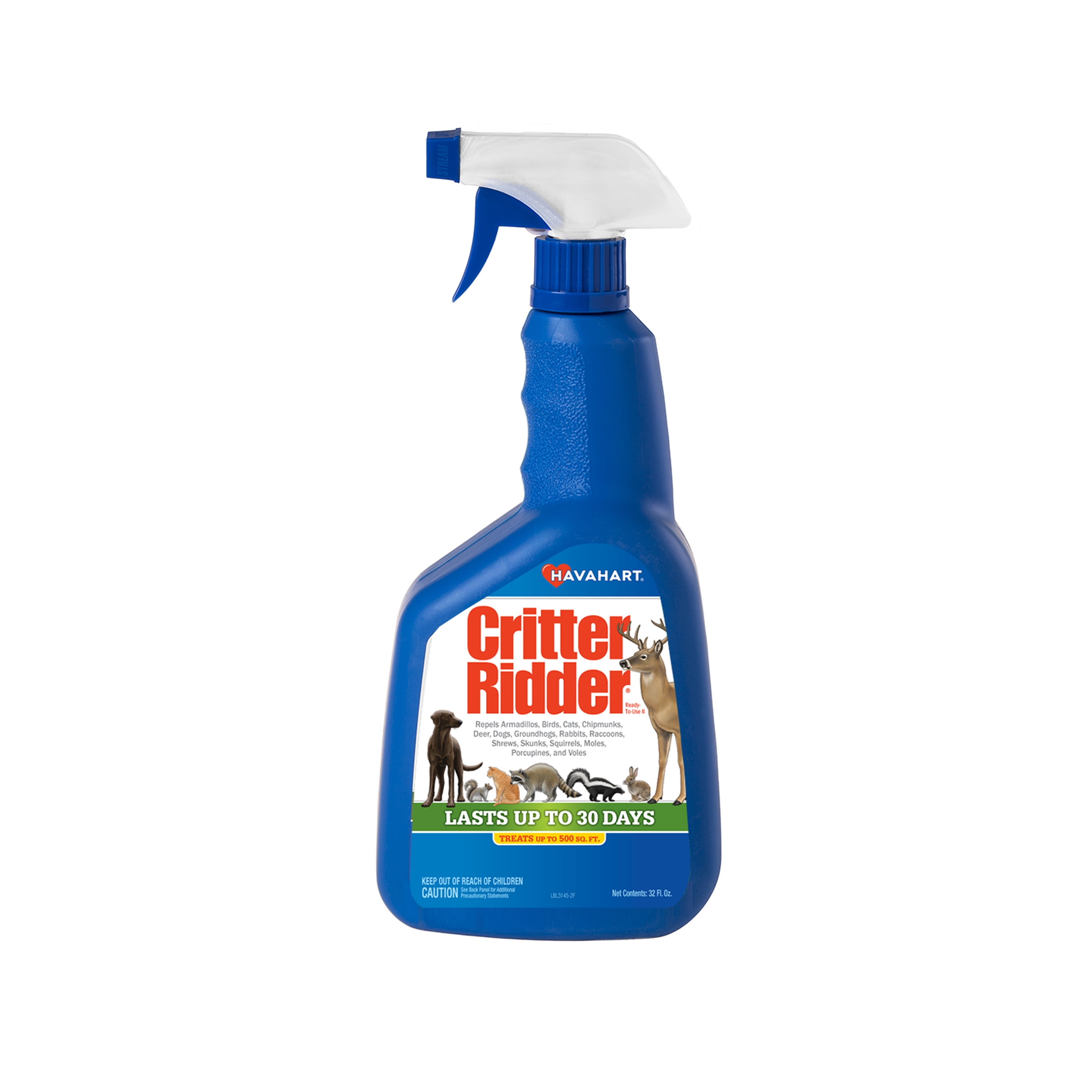 Havahart Critter Ridder 32 oz. Animal Repellent Spray, Mole & Groundhog ...