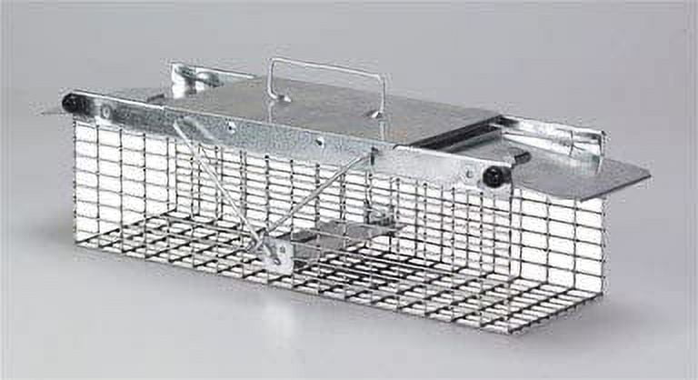 Havahart 1025 Small 2-Door Humane Catch and Release Live Animal Trap for  Squirrels, Chipmunks, Rats, Weasels, and Small Animals