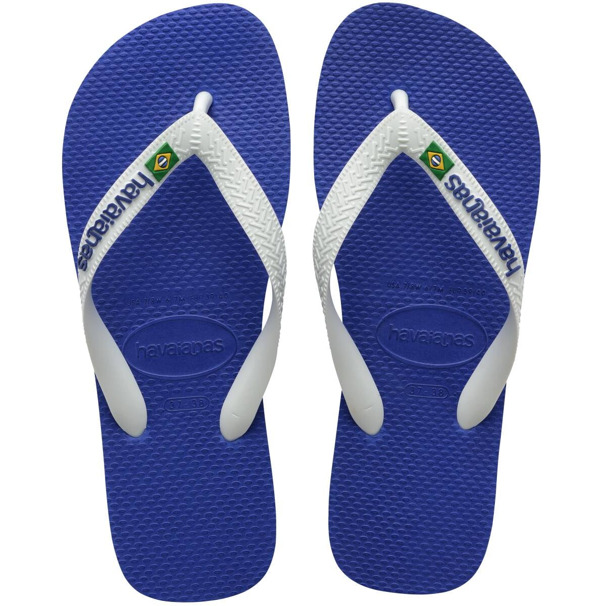 NEW Havaianas Men’s Marine Blue Flip Flop Sandals 13 Amazon.com | Havaianas Men main image 2