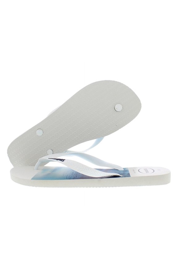 Hype Mens Sandals Size 9/10, Color: White/White/Navy