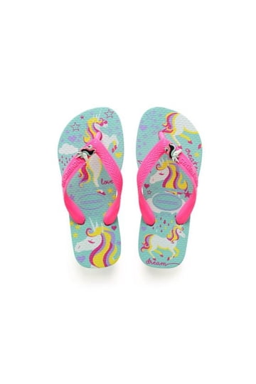 Sandales Havaianas Originales Pour Enfant Taille 25-26 EU - Bleu Azur, Occasion