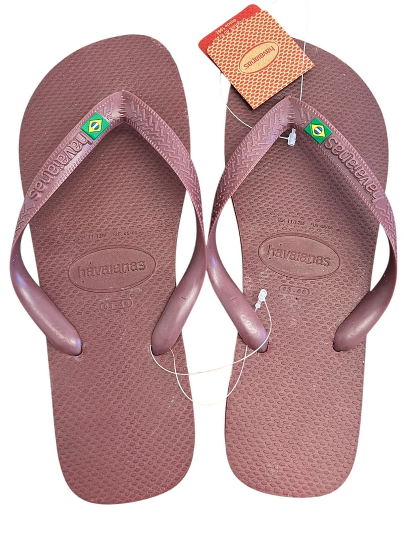 Havaianas Men's Brazil Logo Flip Flops Sandals for Swimming