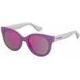 thumbnail image 1 of Havaianas Noronha/S 22U Women's Kids Lilac Small Sunglasses Green Mirrored Lens, 1 of 2