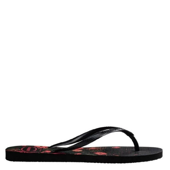 Havaianas Organic Floral-Print Rubber Flip Flop, Brand Size 33/34 ( US Size 3/4Y )