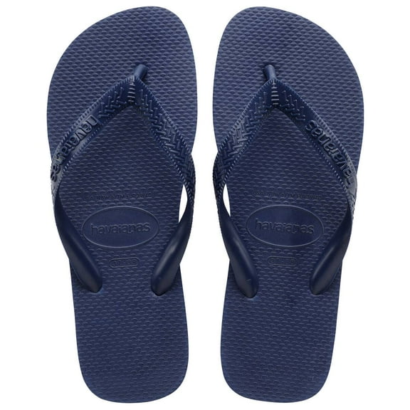 Havaianas Top Flip Flops for Women - Summer Style Sandals - Navy Blue, 7/8
