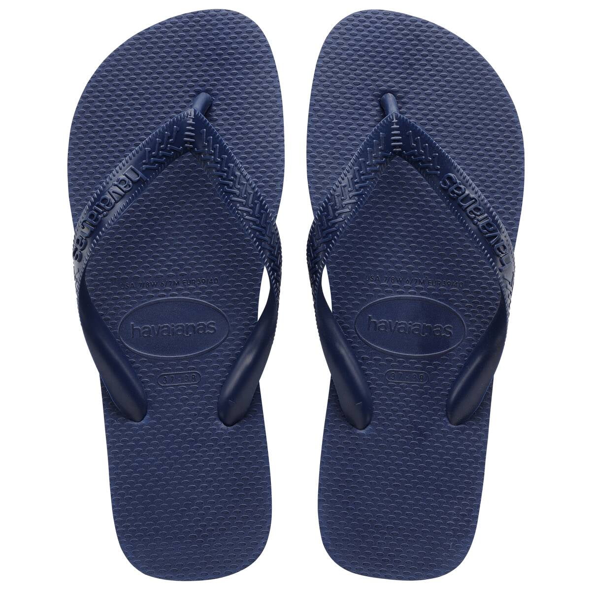 Havaianas Top Men's Flip Flop Sandals Navy Blue, 11/12