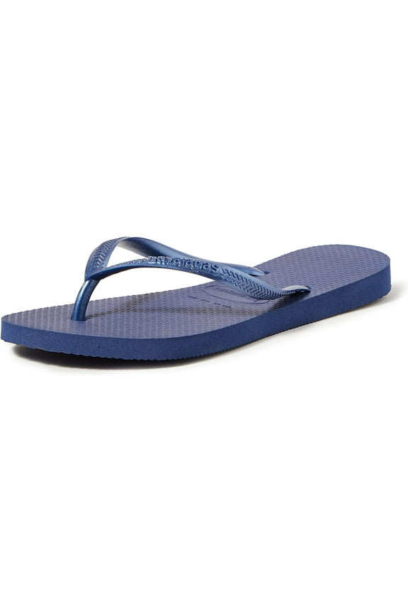 Unisex Top Flip Flop, Navy Blue, Size 35/36