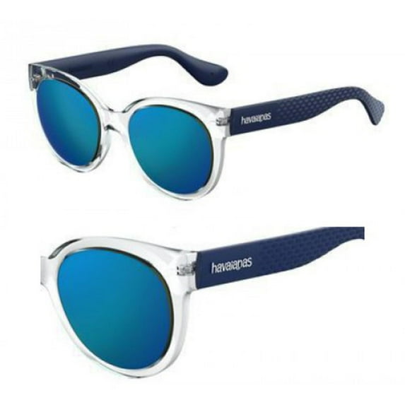 Havaianas Women's Noronha Round Sunglasses, CRY Blue, 52 mm