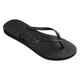 thumbnail image 1 of Havaianas Women's Slim Black Rubber Sandal - 10M, 1 of 5