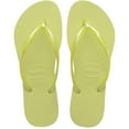 thumbnail image 1 of Havaianas Women's Slim Flip Flops - Spring and Summer Pool Sandals for Women - Matcha Green, 7/8, 1 of 6