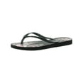 thumbnail image 1 of Havaianas Women's Slim Organic Flip Flop Sandal - Black Floral, 1 of 3