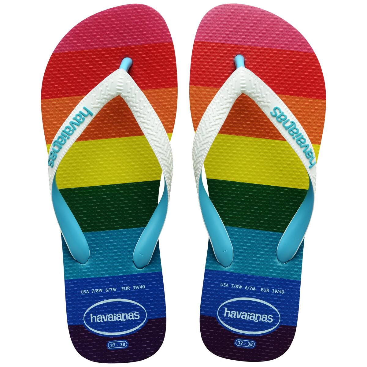 Womens Sandals Rainbow Flip Flops Warranty Havaianas Top