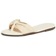 Havaianas Womens St. Tropez Shine Flip Flop Sandal - Beige Size 39/40, USA 9/10W, EUR 41/42