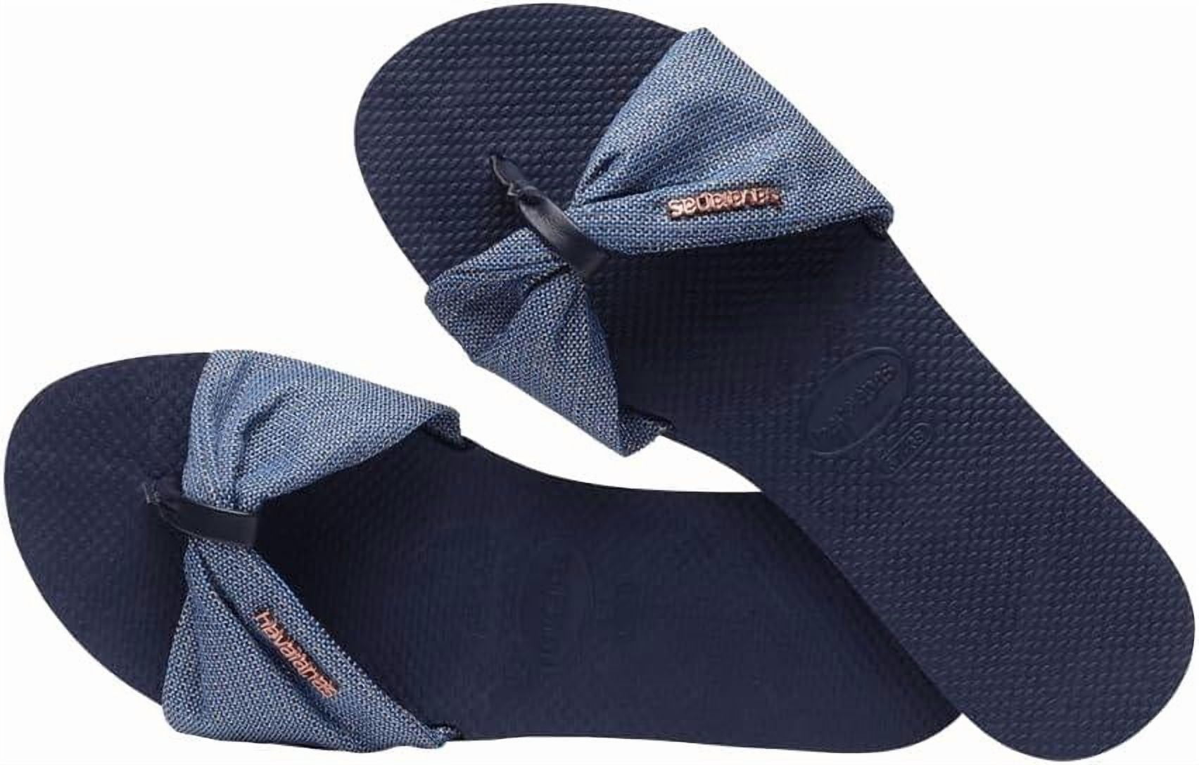 Havaianas You Tropez Women's Thong Sandals, Size 7/8, Dark