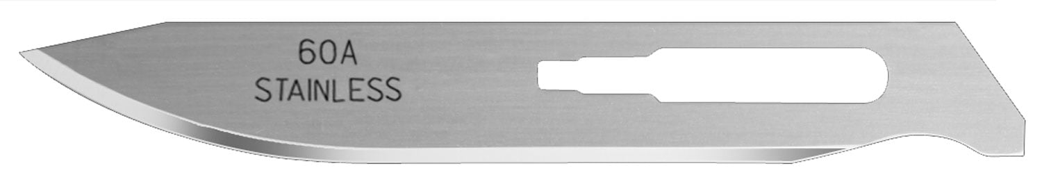 Havalon SSC60ADZ Piranta 60A Stainless Steel Blades 2.75" 12 Pack