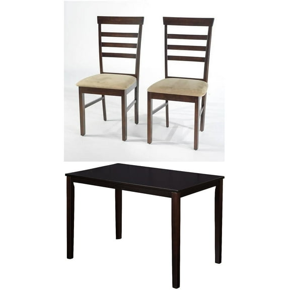 Havana 5-Piece Dining Set, Espresso