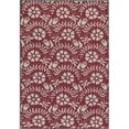 thumbnail image 1 of Havana Chinese Hand Tufted Area Rug, Red - 7 ft. 9 in. x 9 ft. 9 in., 1 of 1