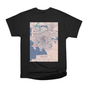 Havana Cuba Breezy City Map T-Shirt Tee Gift For Him Merch For Her Apparel For Friend