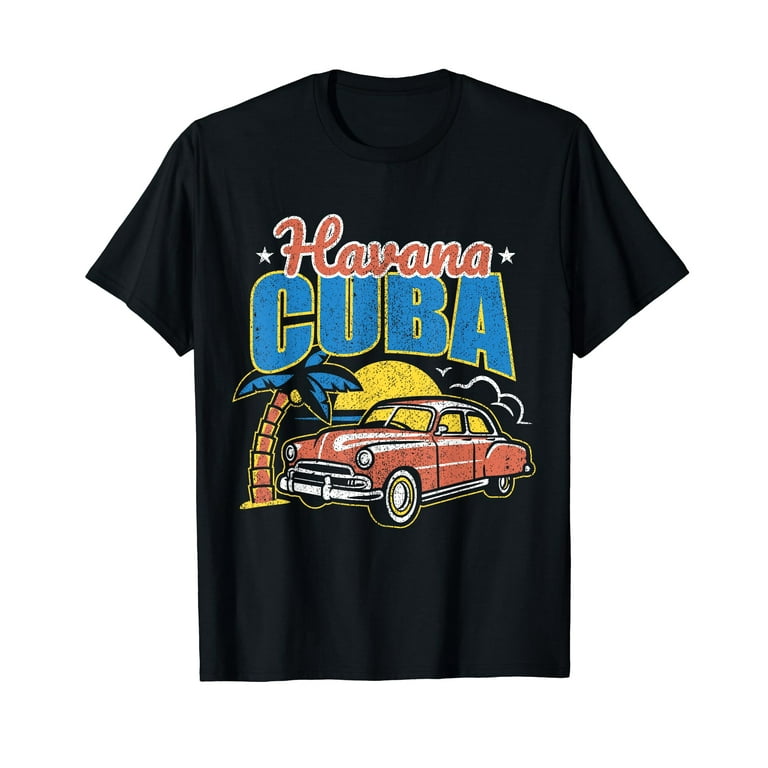 Havana Cuba Cuban Vintage T Shirt Walmart