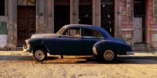Havana Cuba II Canvas Art - Lee Frost (24 x 48)