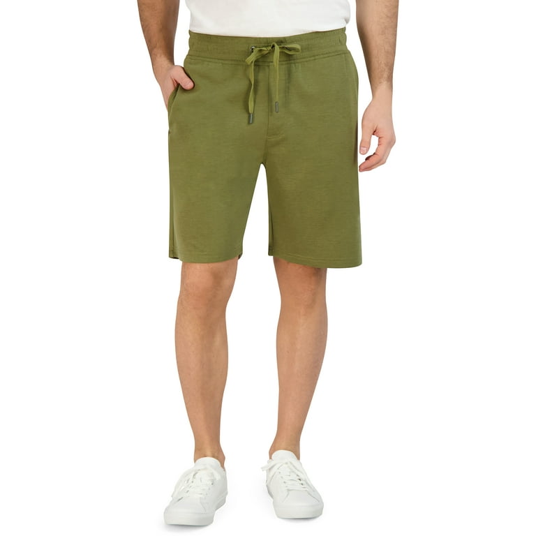 Mens sweat sale shorts walmart