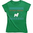 thumbnail image 1 of Havanese Dog Christmas Animal Lover Pet Rescue Dog Owner Ugly T-Shirt, 1 of 4