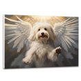 thumbnail image 1 of Havanese Dog Memorial Gifts - Waiting At The Door Canvas - Dog Memorial Frames Canvas, Memorial Gift For Pet Loss, Loss Of Dog, Pet Bereavement Gift, Pet Sympathy Gift, 1 of 6