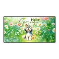thumbnail image 1 of Havanese Hello Spring Time Flower Floral Nature Desk Mat Full Keyboard Mouse Pad Havanese Dog Lover Gifts Idea Large Mousepad - 02031, 1 of 5