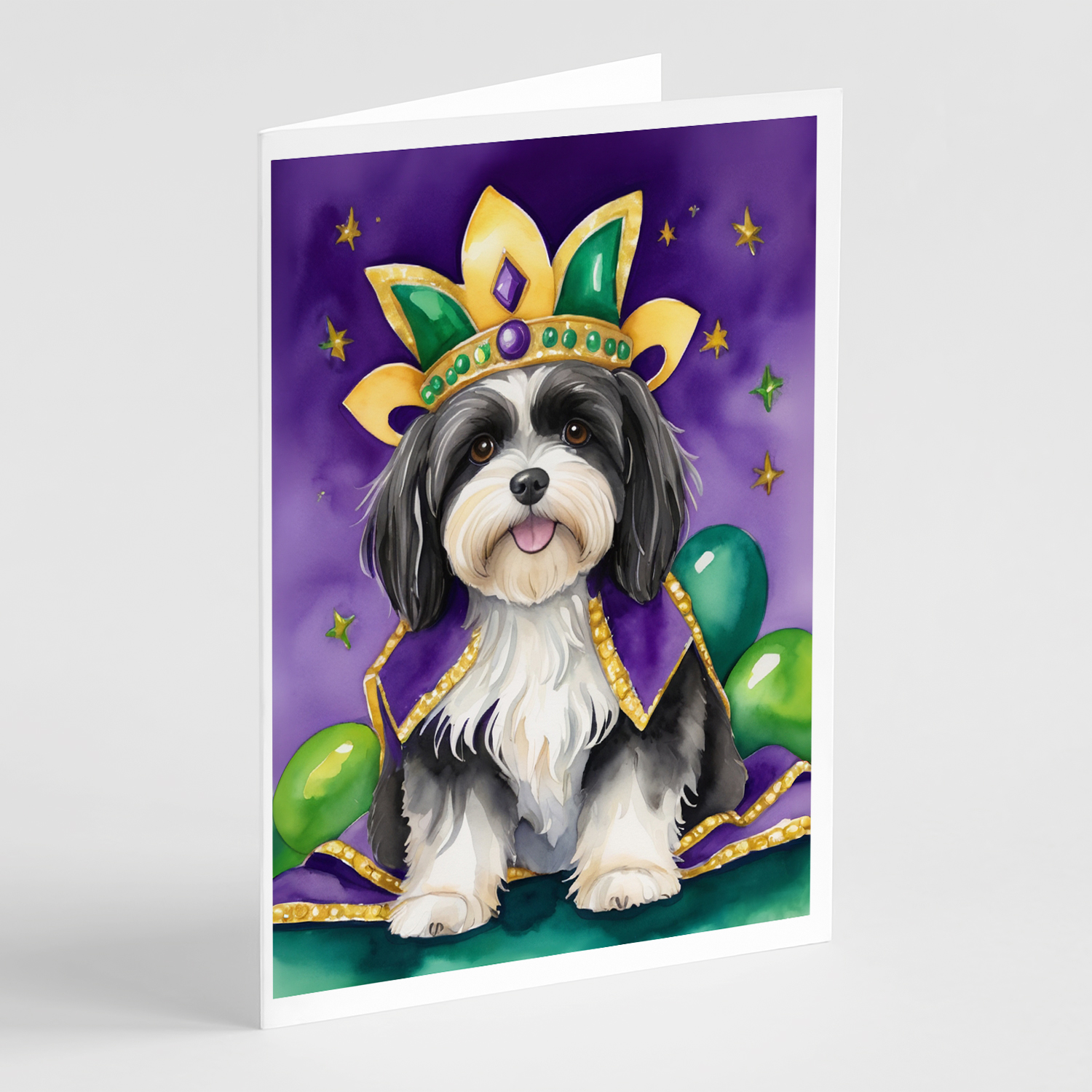 mardi gras greeting cards