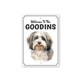 thumbnail image 1 of Havanese Welcome To Personalized Aluminum Metal Decor Sign - 10x14 inches, 1 of 4